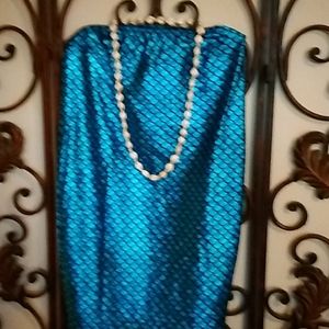 Mermaid costume skirt